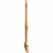 Ekena Millwork Richland Rough Sawn Timber Gable Bracket, Western Red Cedar, 96"W x 56"H x 2"D x 6"F, 14/12 Pitch GBW096X56X0206RIC00RWR - alternate 5